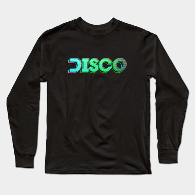 DISCO #2 Long Sleeve T-Shirt by RickTurner